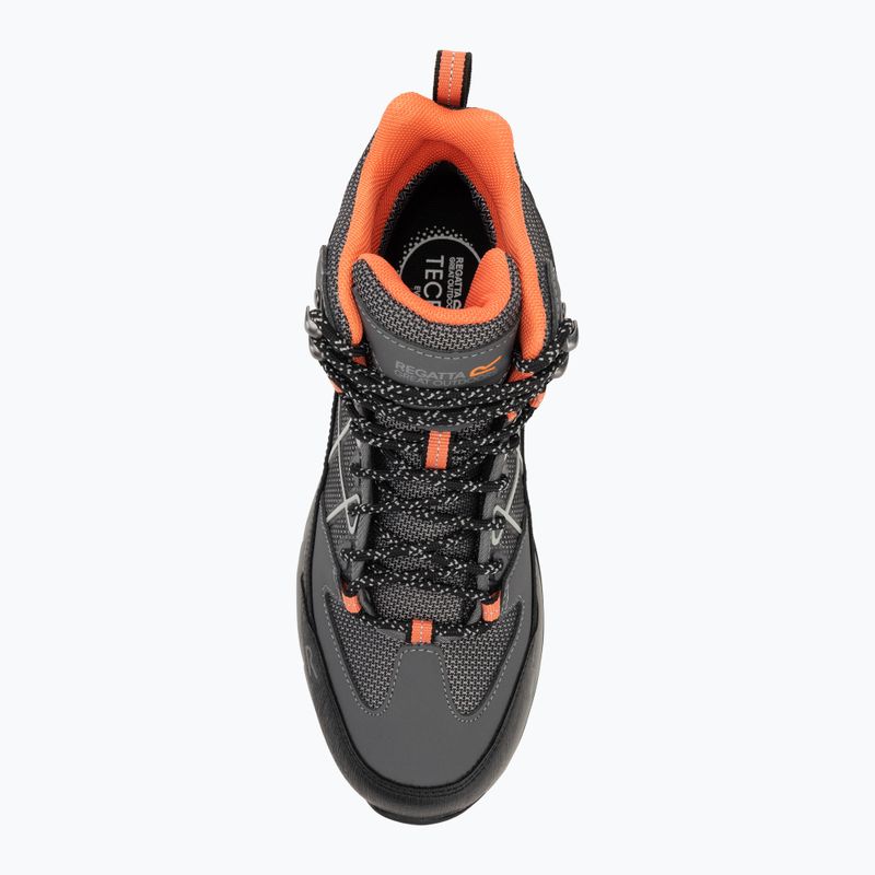 Women's trekking boots REGATTA Samaris III dark steel/satsuma 5