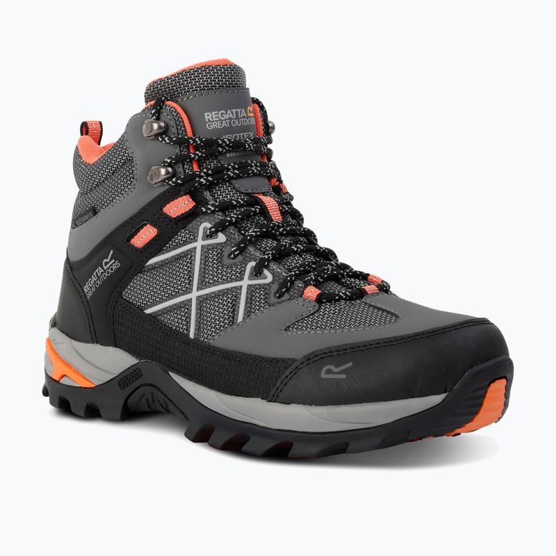 Women's trekking boots REGATTA Samaris III dark steel/satsuma
