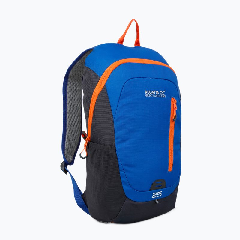 Hiking backpack Regatta Highton V2 25 l oxford blue/seal grey/blaze orange 2