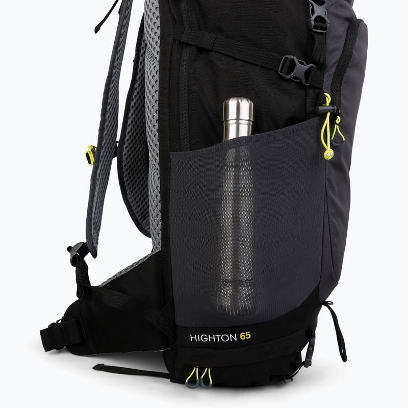 REGATTA Highton V2 trekking backpack 65 l black/seal grey 7