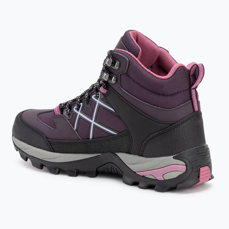 Women's trekking boots REGATTA Samaris III deep plum/red violet 3