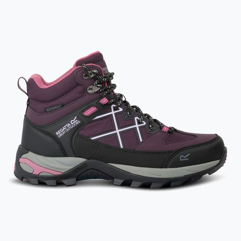 Women's trekking boots REGATTA Samaris III deep plum/red violet 9