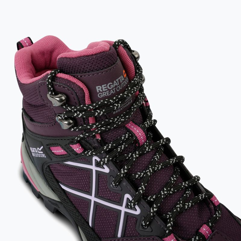 Women's trekking boots REGATTA Samaris III deep plum/red violet 13