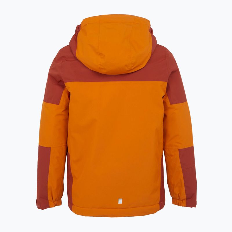 Children's down jacket REGATTA Beamz IV fox/red ochre 6