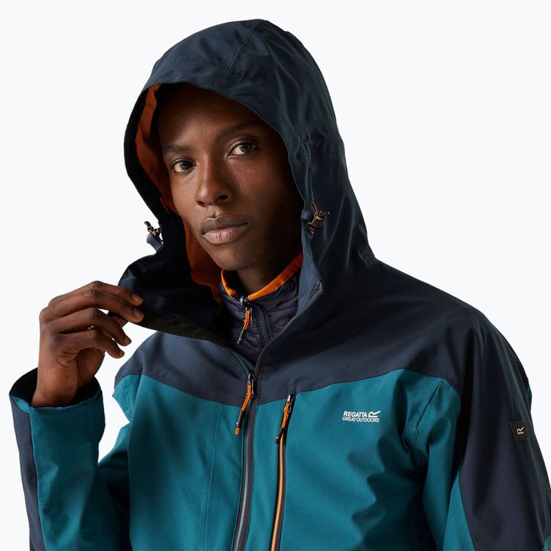 Men's 3-in-1 jacket REGATTA Wentwood IX moroccan blue/navy 6