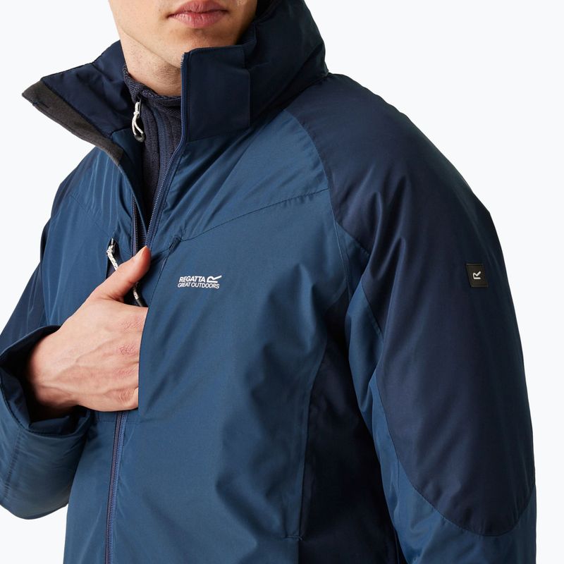 Men's winter jacket REGATTA Winter Calderdale II moonlight denim/navy 4