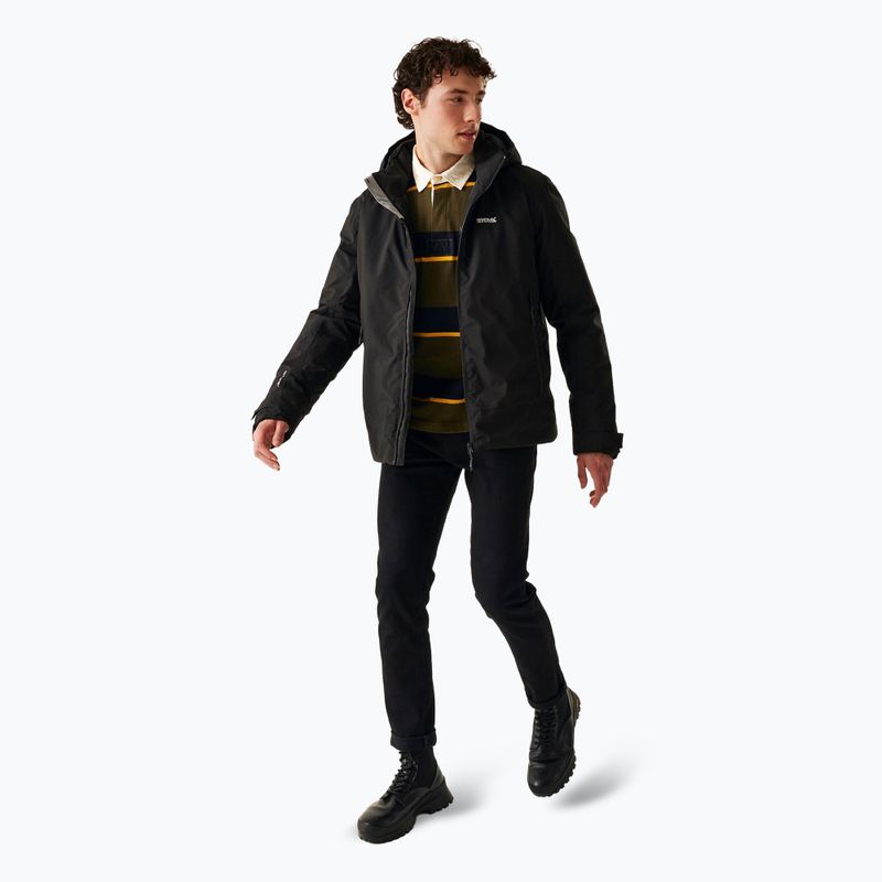 Men's down jacket REGATTA Frelton black 2