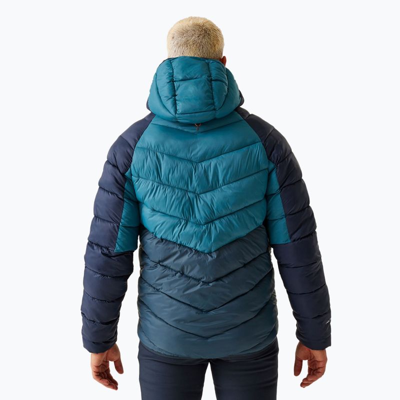 Men's REGATTA Hooded Dalent down jacket moroccan blue/moonlight denim 3