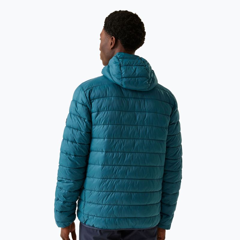 Men's REGATTA Hooded Marizion down jacket moroccan blue/fox 3