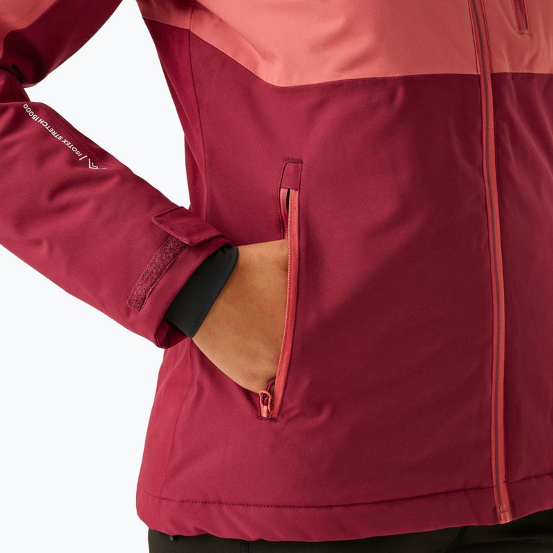 REGATTA women's rain jacket Kelora rumba red/mineral red 8