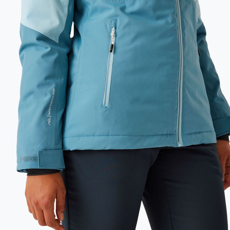 Women's REGATTA Kelora coronet blue/clear sky rain jacket 7