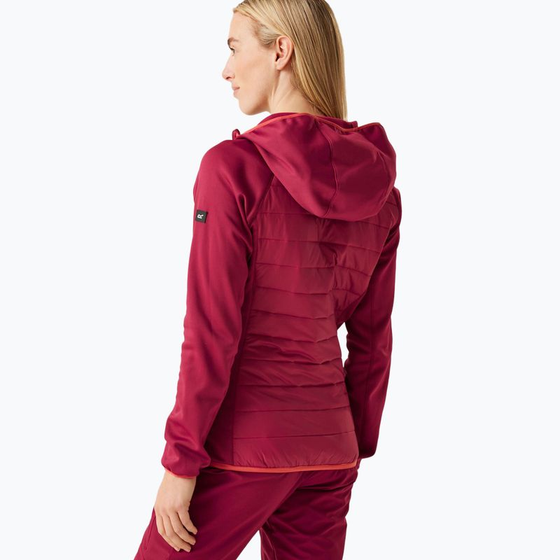 Women's hybrid jacket REGATTA Andreson VIII rumba red 3