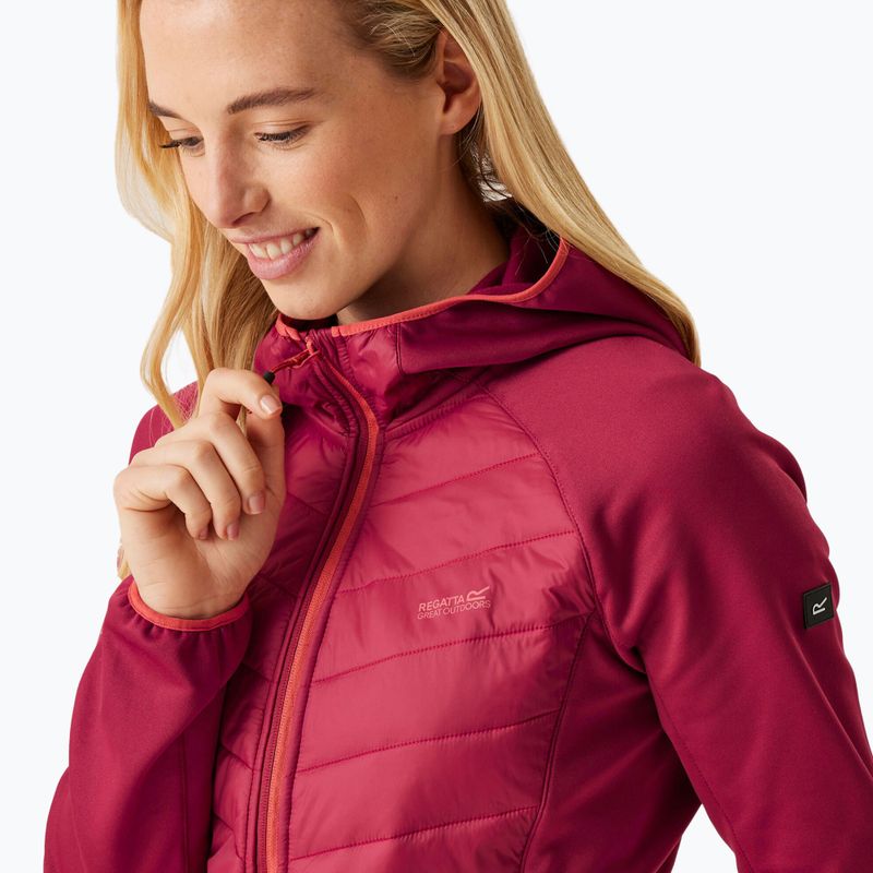 Women's hybrid jacket REGATTA Andreson VIII rumba red 5