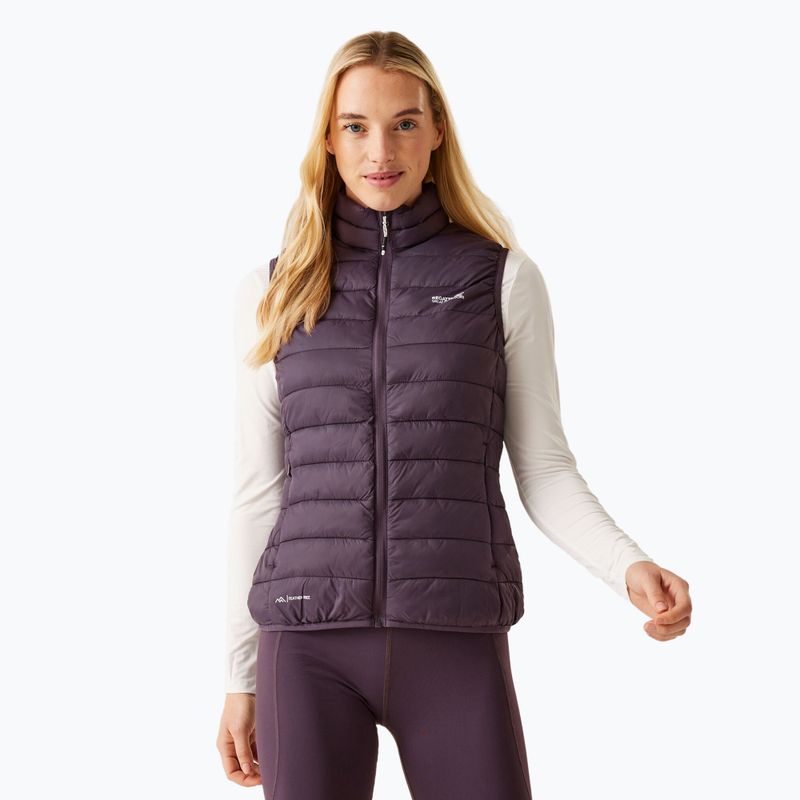 Women's gilet REGATTA Marizion B/W deep plum