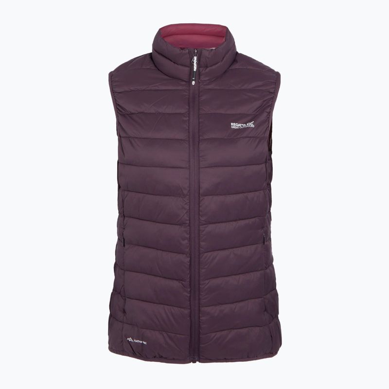 Women's gilet REGATTA Marizion B/W deep plum 5