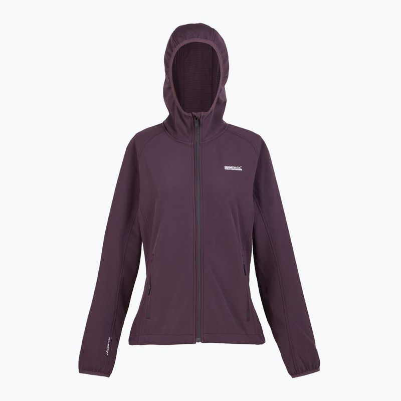 Women's softshell jacket REGATTA Arec III deep plum 7