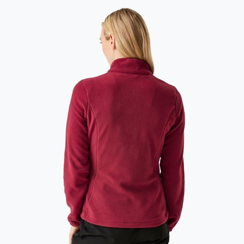 Women's fleece hoodie REGATTA Floreo IV rumba red 3