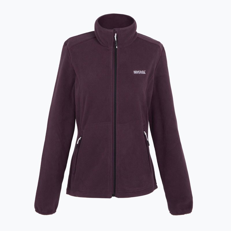 Women's fleece hoodie REGATTA Floreo IV deep plum 5