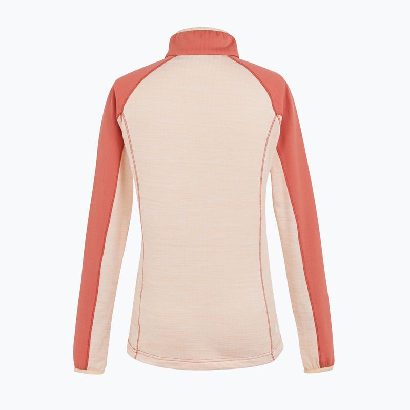 Women's trekking sweatshirt REGATTA Hepley mineral red/peach parfait marl 6