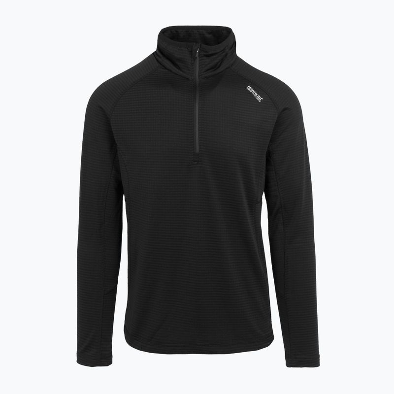 Men's fleece sweatshirt REGATTA Yonder II black 5