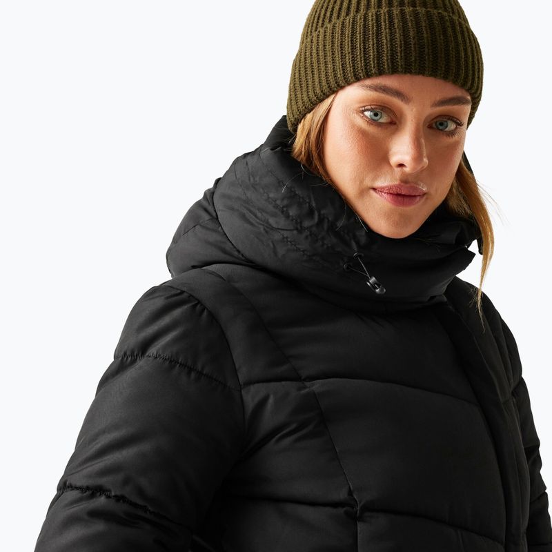 Women's insulated coat REGATTA Nurie black 5