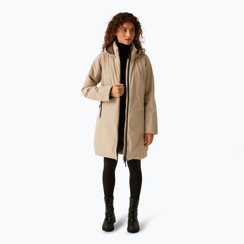 Women's down coat REGATTA Yewbank IV warm taupe/bueno 2