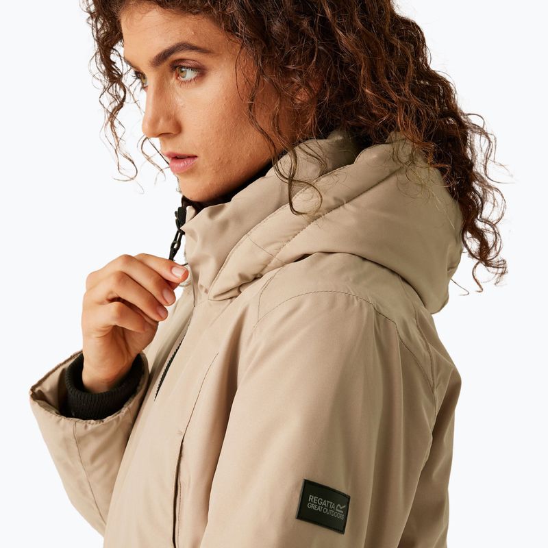 Women's down coat REGATTA Yewbank IV warm taupe/bueno 5