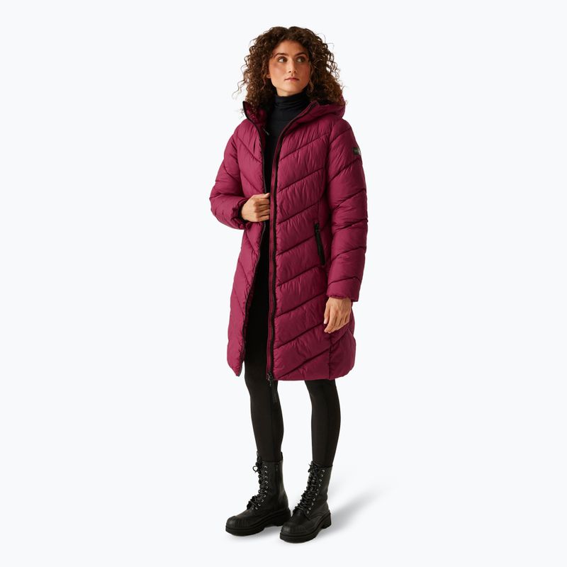 Women's down coat REGATTA Andia II rumba red 2