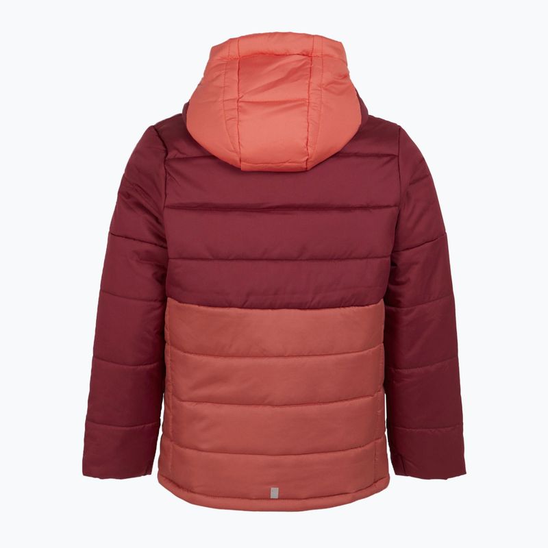 Children's down jacket REGATTA LoftHouse VIII rumba red/mineral red 7