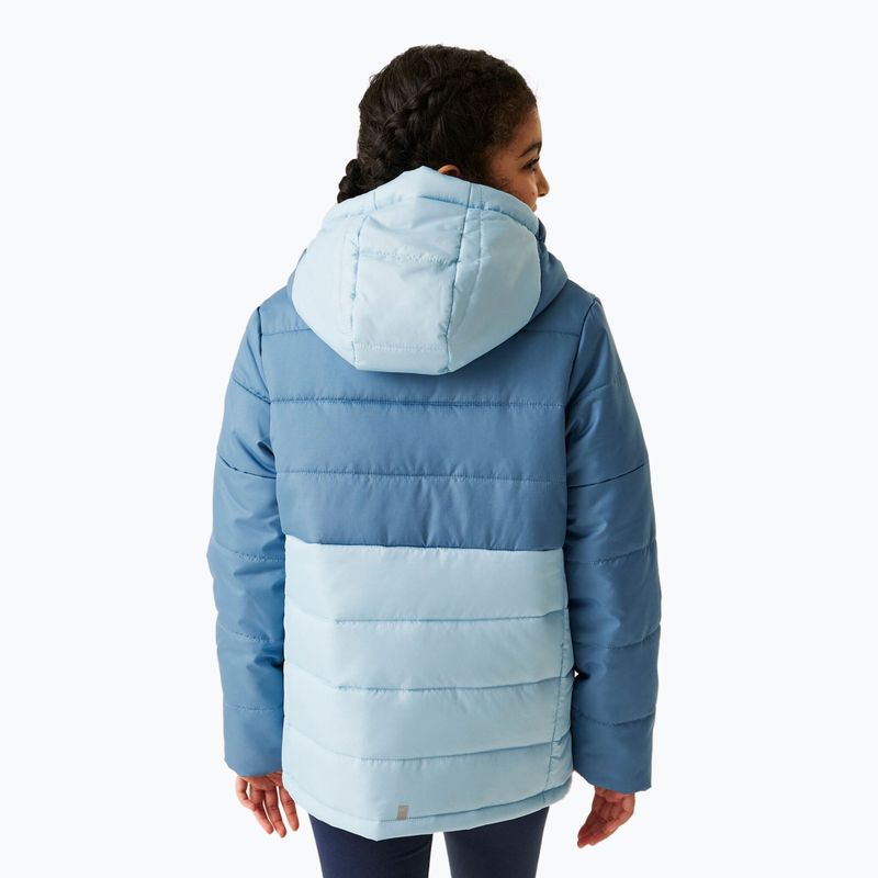 Children's down jacket REGATTA LoftHouse VIII coronet blue/clear sky 3