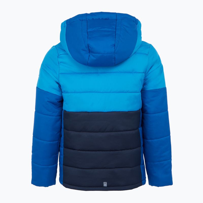 Children's down jacket REGATTA LoftHouse VIII hydro blue/navy 7