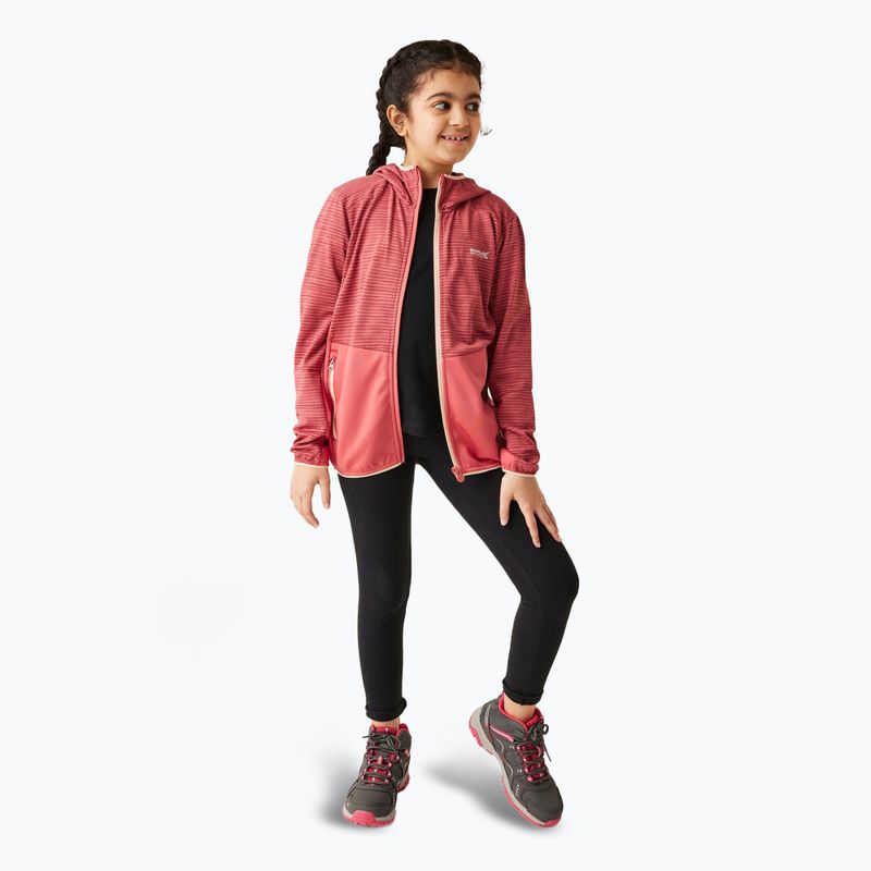 Children's sweatshirt REGATTA Prenton III rumba red/mineral red 2