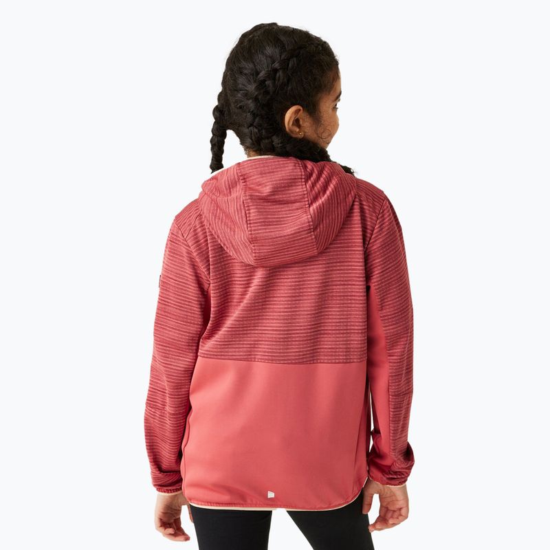 Children's sweatshirt REGATTA Prenton III rumba red/mineral red 3