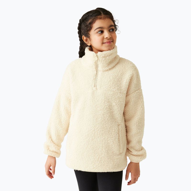 Children's sweatshirt REGATTA Kaliza Half Zip light vanilla