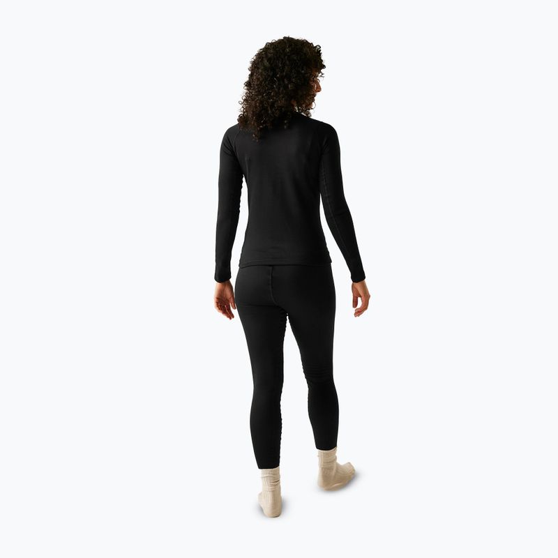 Women's thermal underwear set Regatta Thermal Baselayer black 3