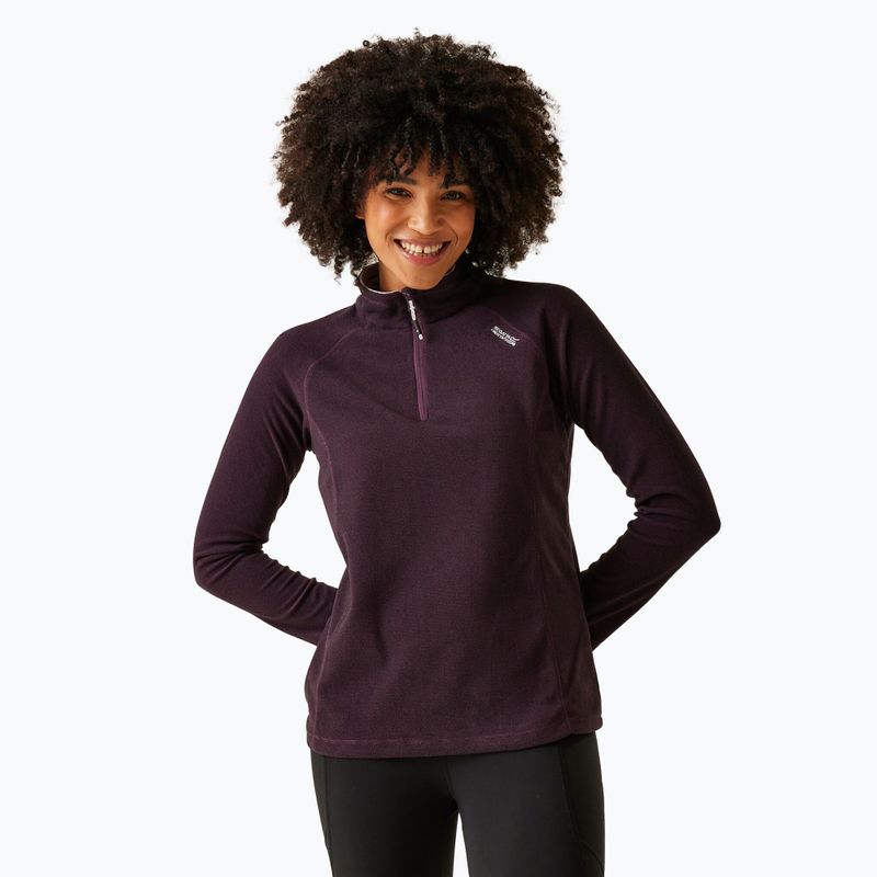 Women's sweatshirt REGATTA Montes deep plum/black 