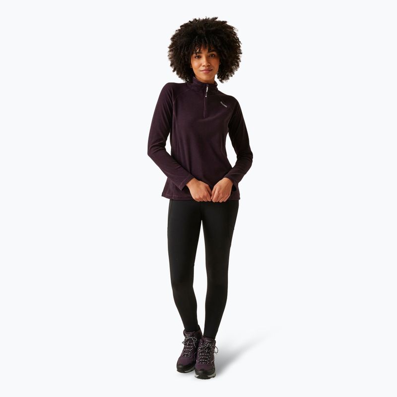 Women's sweatshirt REGATTA Montes deep plum/black  2