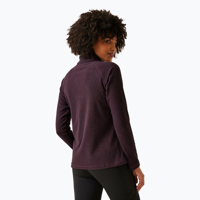 Women's sweatshirt REGATTA Montes deep plum/black  3