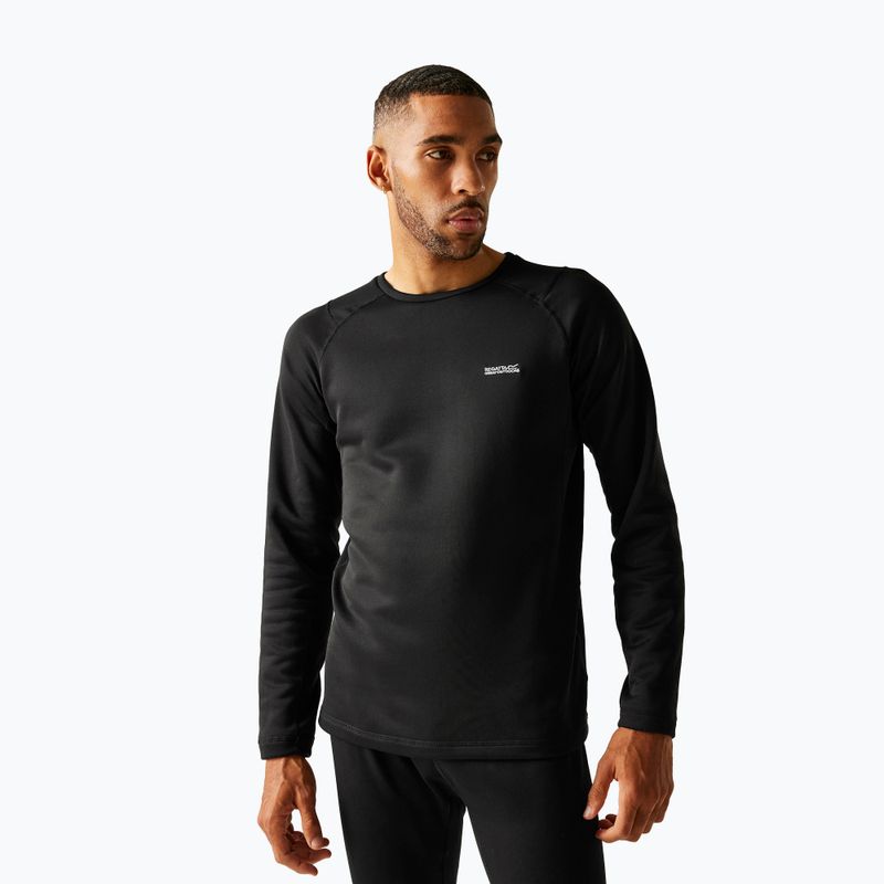 Men's thermal underwear set Regatta Thermal Baselayer black 2