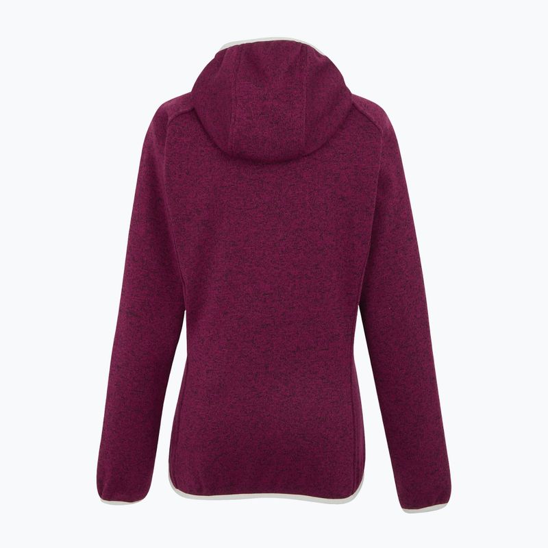 Women's fleece hoodie REGATTA Newhill II beaujolais/light vanilla 8