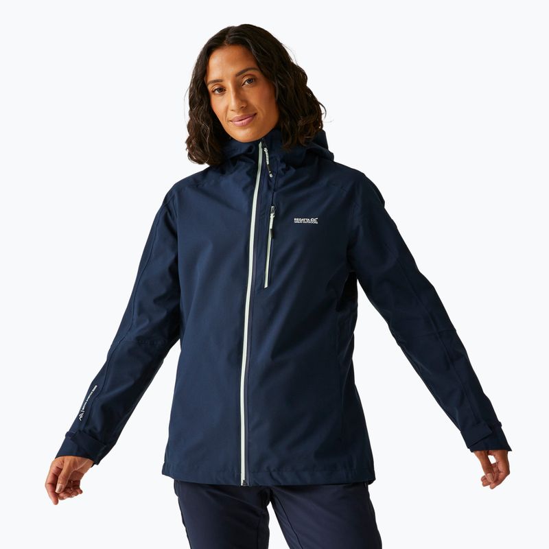 Women's rain jacket REGATTA Birchdale II navy/icy morn