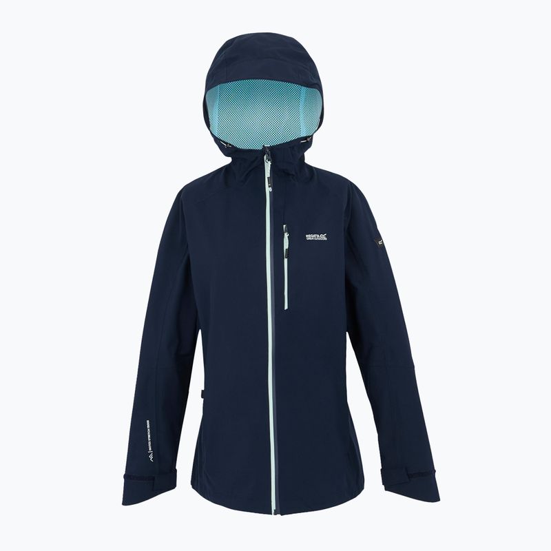 Women's rain jacket REGATTA Birchdale II navy/icy morn 9