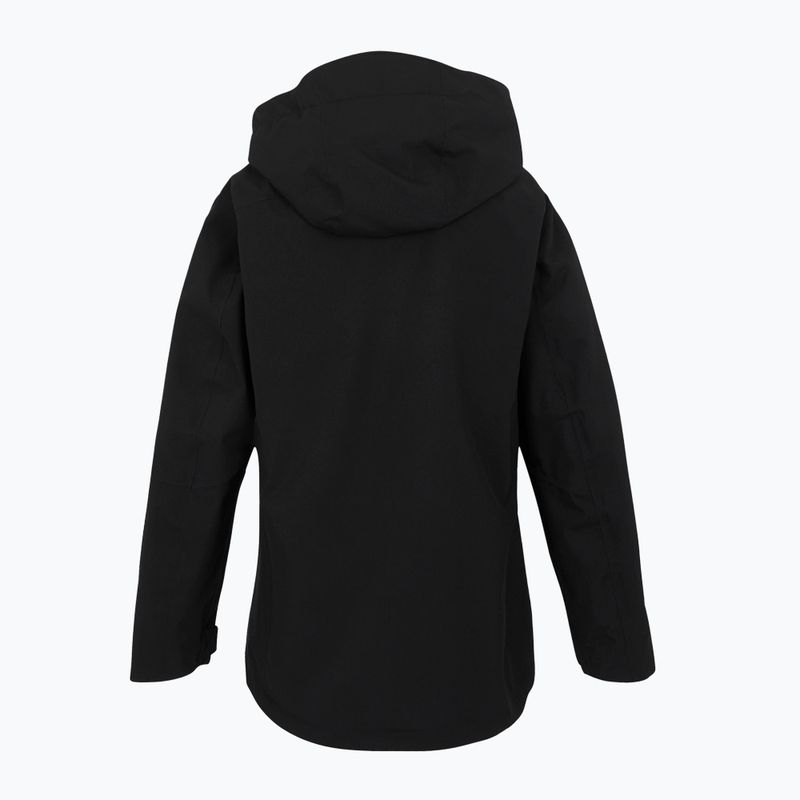 Women's rain jacket REGATTA Birchdale II black/seal grey 11