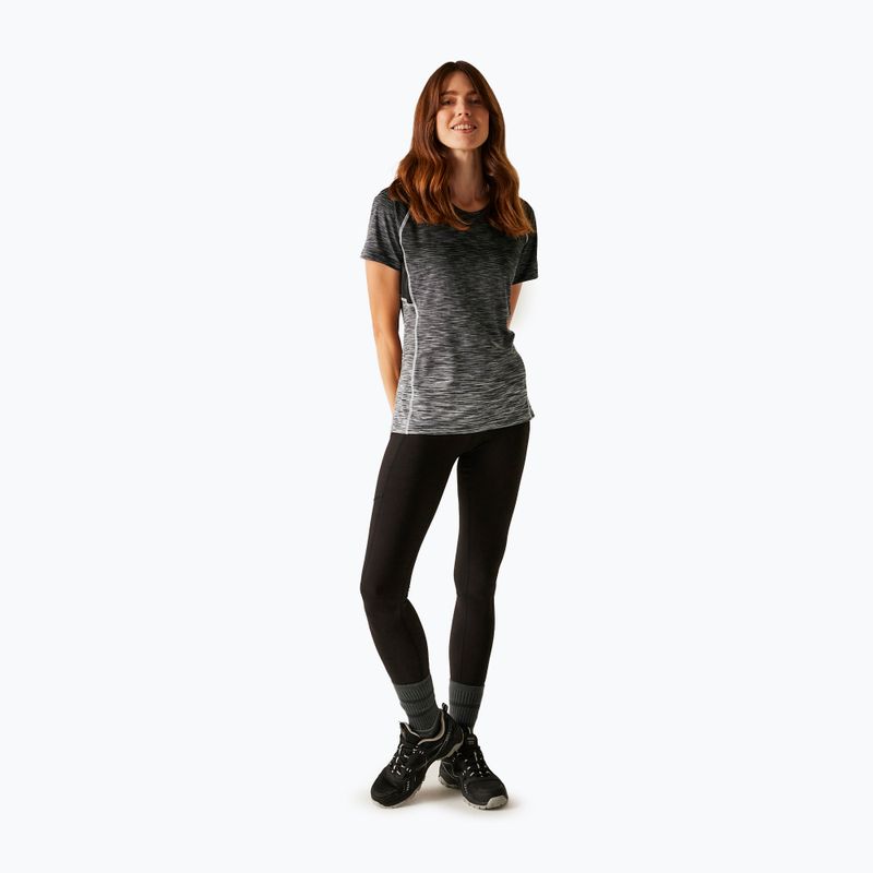 Women's t-shirt REGATTA Laxley II black ombre 2