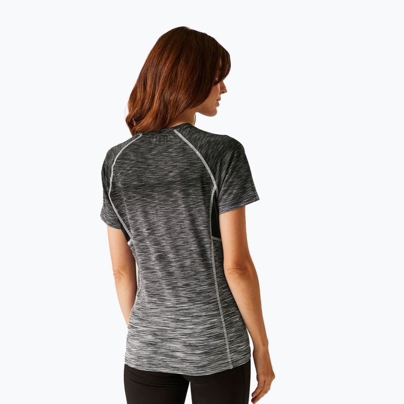 Women's t-shirt REGATTA Laxley II black ombre 3