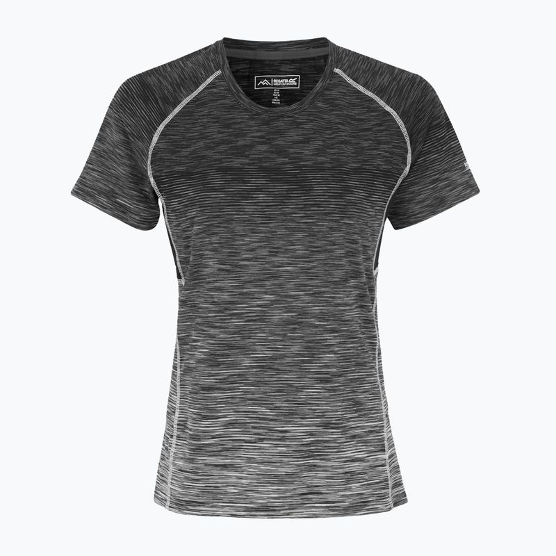 Women's t-shirt REGATTA Laxley II black ombre 5