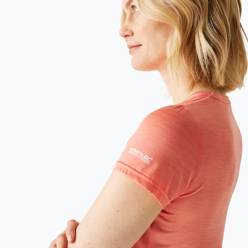 Women's T-shirt Regatta Fingal Edition peach bloom 4