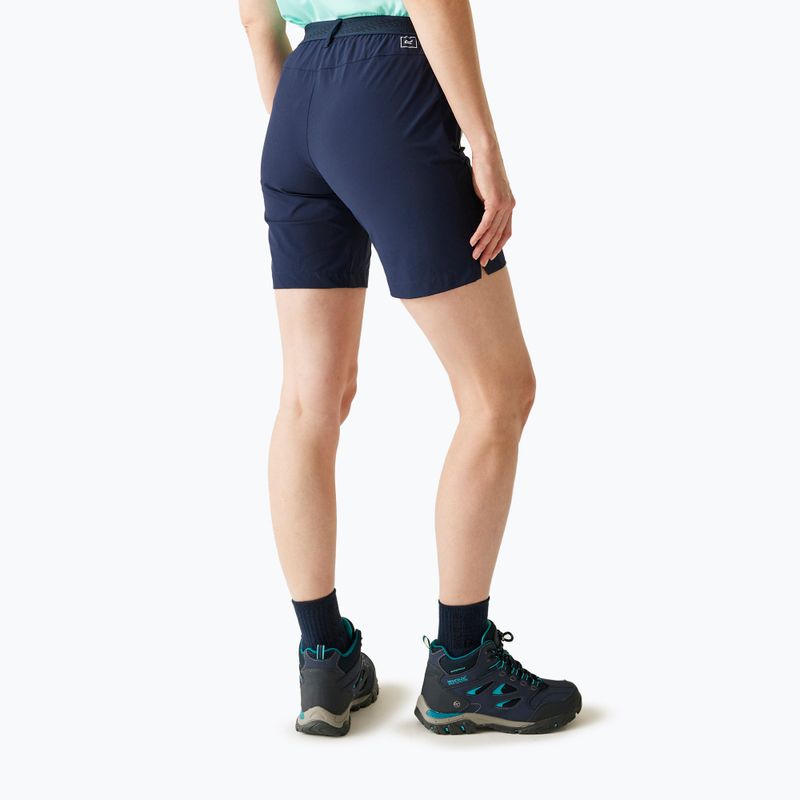 Women's trekking shorts REGATTA Mountain II navy 3