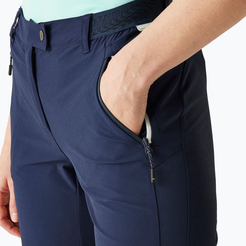 Women's trekking shorts REGATTA Mountain II navy 4