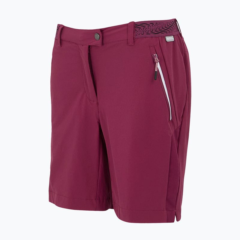 Women's trekking shorts REGATTA Mountain II beaujolais 7